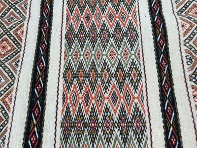 Beige-Salmon Wool Carpet