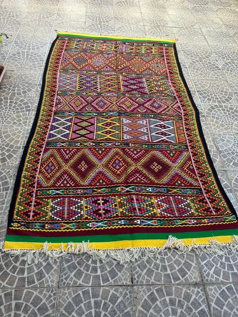 Multi-color Wool Carpet