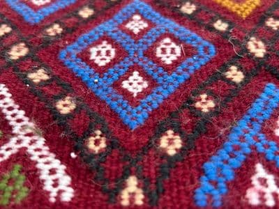 Burgundy Acrylic Carpet