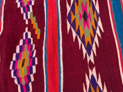 Multicolor Antique Wool Carpet